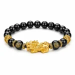 Pixiu Feng Shui Bracelet by AVENSU on white background