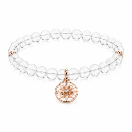 Clear Quartz Clarity & Focus Bracelet detail view