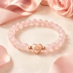 Rose Quartz Self Love Bracelet by AVENSU